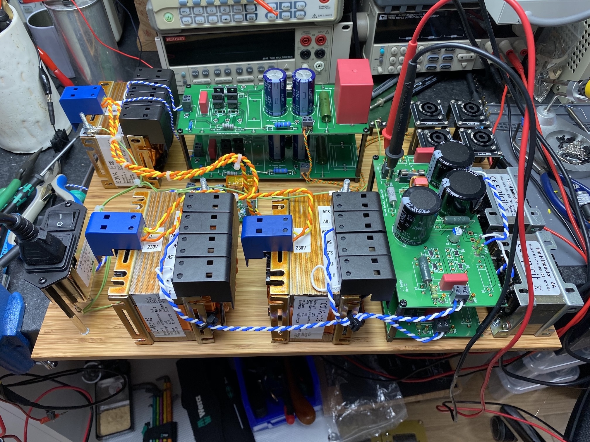 300B SE Amp: Build Part IV (Board 1 Finished) – Bartola® Valves